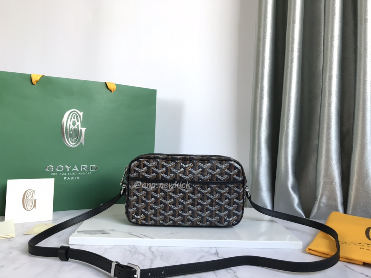 Goyard Cap Vert Camera Bag 13 Cm X 6.5 Cm X 22 Cm (16) - newkick.app